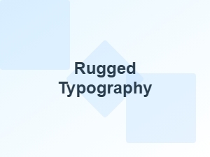 Rugged Typography Fonts for Hiking and Camping Brand Identity